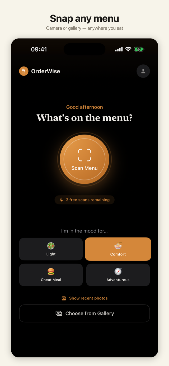 OrderWise screenshot
